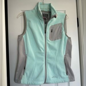 Eddie Bauer Medium Blue Zip Vest